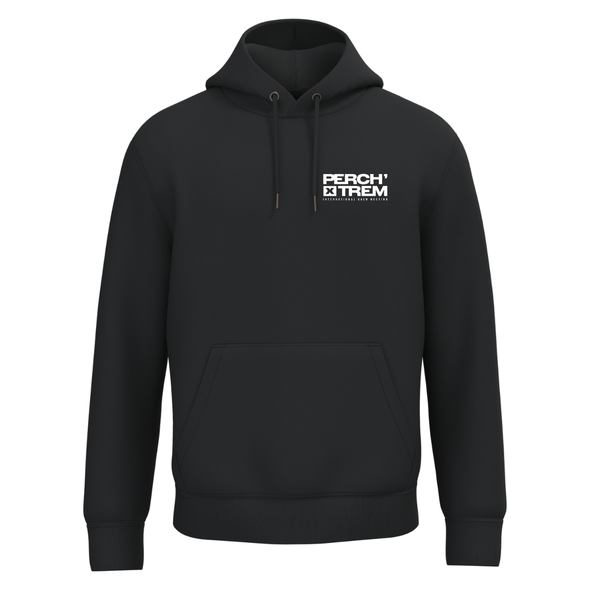 Sweat à capuche PERCH'XTREM noir