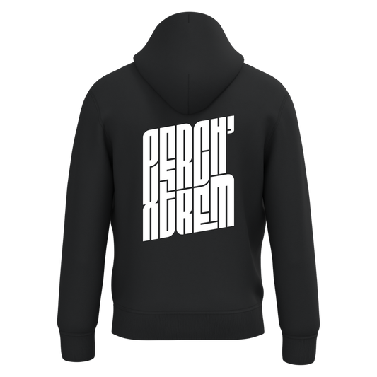 Sweat à capuche PERCH'XTREM noir